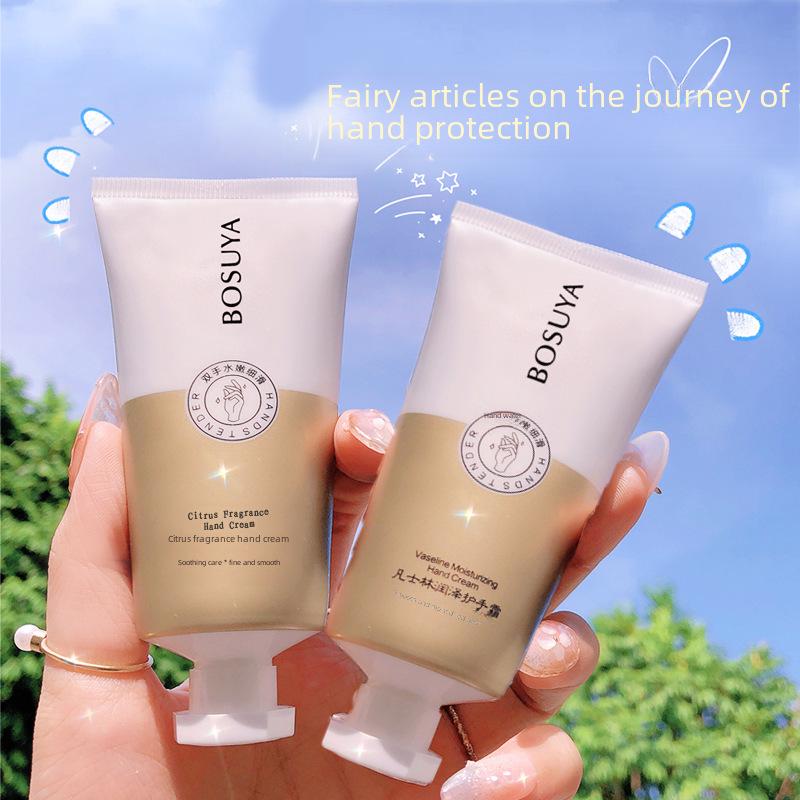 Vaseline Chamomile Hand Cream: Moisturizing & Nourishing Skin Repair for Autumn/Winter, Portable.