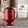 High-End Large Capacity Trash Can with Lid – Elevated Design for Kitchen & Living Room, No Bend Needed, Stylish & Sophisticated Appearance