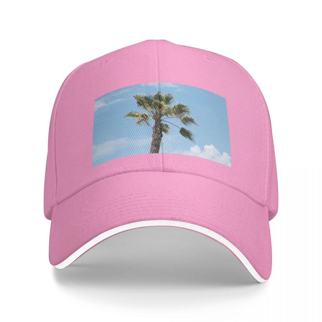 Palm Tree Sky Baseball Cap New Hat Beach Bag Fluffy Hat Women'S Cap Unisex'S