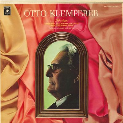 LP Record OTTO KLEMPERER THE PHILHARMONIA OR  Brahms Symphony No.2 In D Major O EAC40051 ANGEL Japan Obi Classical Used