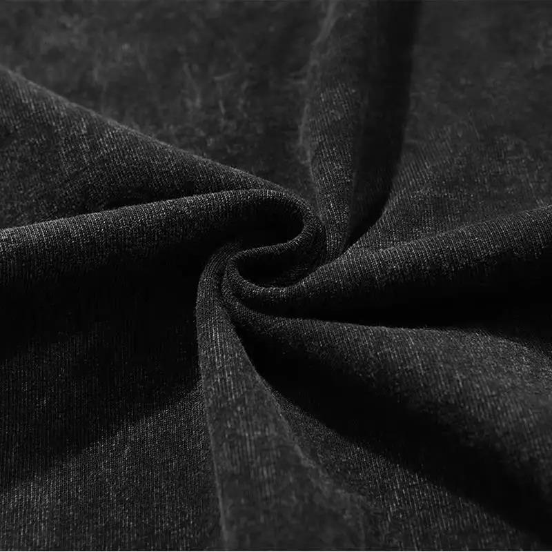 Mikasa Ackerman Print T-shirt Anime Attack On Titan Clothing Men Women Cotton Tshirts Retro Washed T Shirt Harajuku Male Tops