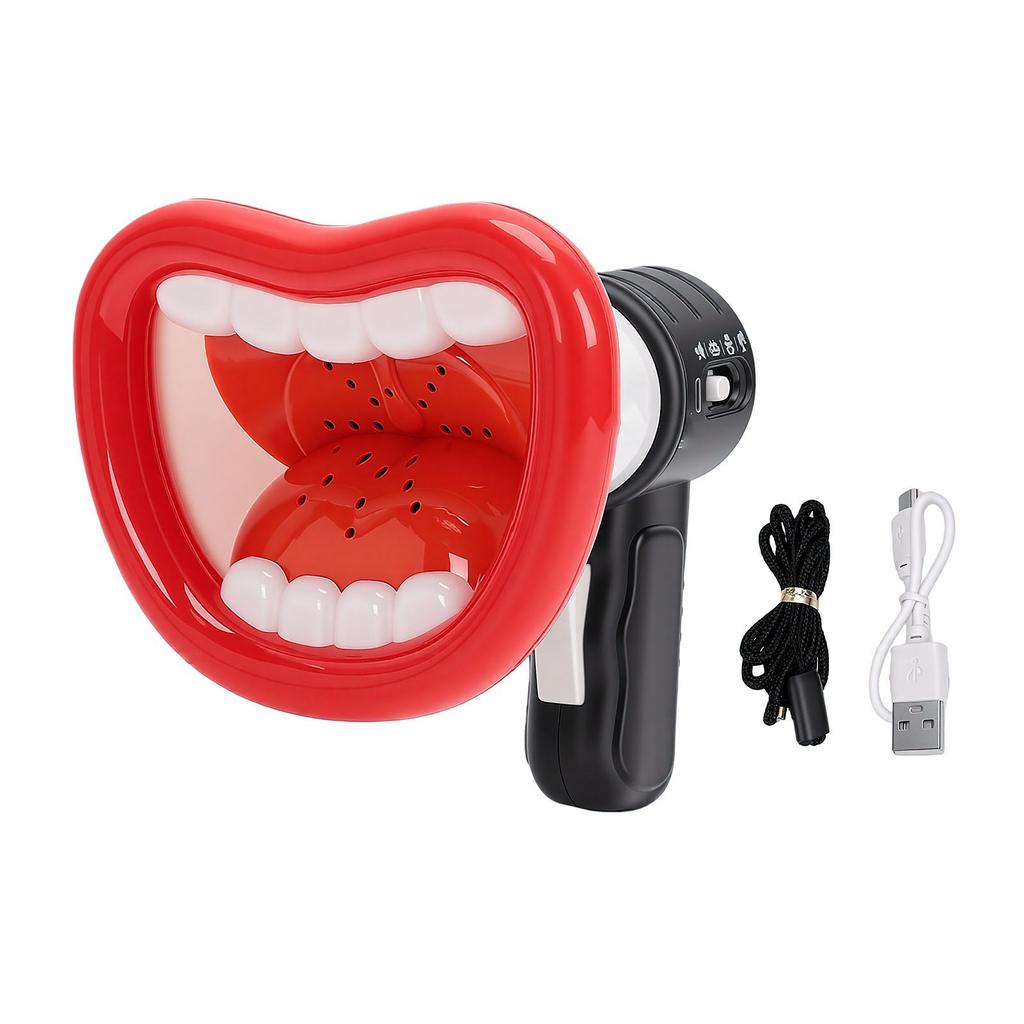 Voice Changer Horn Toy Voice Changer Megaphone Sound Effects Recording Function 3 Voice Modes for Kids Adults