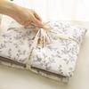 Class A Small Floral Cloud-like Cotton Bedding Set - Includes Duvet Cover, Sheet, Bed Skirt (3 pcs)