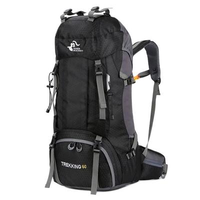 Mochila de 60L para atividades ao ar livre, bolsa de acampamento e escalada, à prova d'água, mochilas para caminhadas e montanhismo, bolsa esportiva para escalada