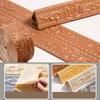 Selbstklebende Decken-Dekorationsleiste 2,3 m/Rolle Wandleiste Moderne Wandaufkleber Wandrand