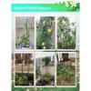 Adjustable Height Garden Trellis Stable Construction DIY Plant Support Frame Round Accessories Flowers Stand Home Decoration