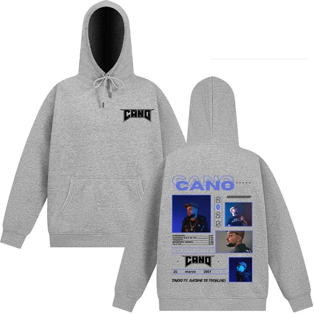 Rapper Cano Triana 2025 Tour Album Hoodies Men Women Fashion Print Hip Hop Winter Oversized Loose Unisex Tracksuit Streetwear