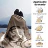 Vintage Glamour Portrait Blanket Soft Throw Blanket For Home Bedroom Bed Sofa Travel Office Solid Christmas Blanket