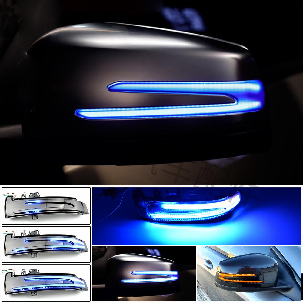 Flowing LED Rearview Mirror Turn Signal for Mercedes-Benz W176 W246 W204 W212