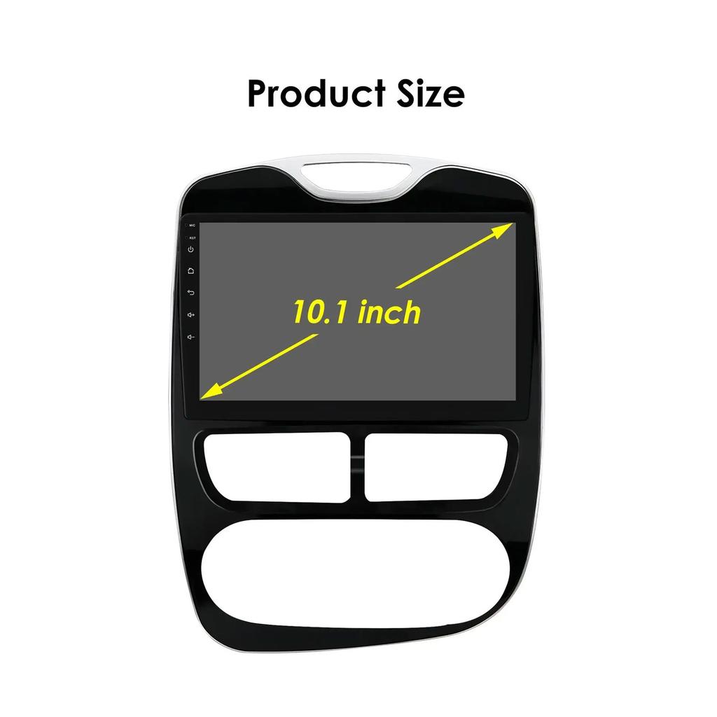 Hizpo 8+128G Wireless Carplay 4G-LTE 2din Android Autoradio for Renault Clio 4 2012-2016 Car Multimedia Stereo GPS Navi Audio Intelligent Video BT