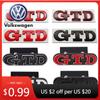 2026 Hot 3D Metal GTD Logo Emblem Badge Car Front Grill Rear Trunk Sticker For Volkswagen VW POLO Golf 4 5 6 7 7 MK2 Zf5