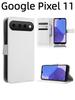 For Google Pixel 11 / Pro / Pro XL Case Diamond Pattern Card Slot Soft Silicone External Leather Support Function Flip Cover Attraction Closure