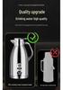 Stainless Steel Double-Layer Insulated Kettle - Anti-Scald Hot Water Bottle for Home & Commercial Use