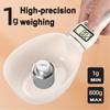 Pet Food Scale LCD Electronic Precision Weighing Tool Dog Cat Feeding Food Measuring Spoon Digital Display Kitchen Scale