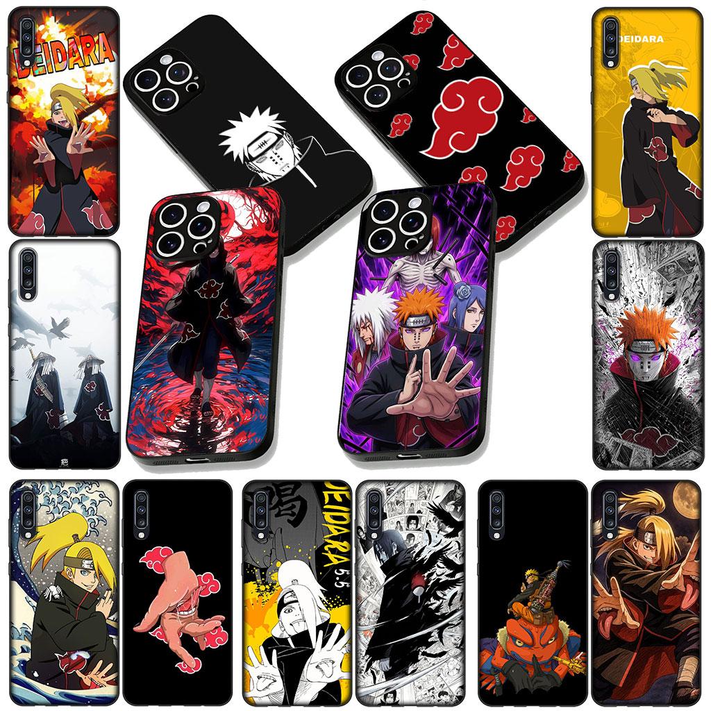 Cover for Samsung Galaxy S22 S21 S20 FE Ultra Plus A35 A36 A55 A37 A33 A34 A57 Case Deidara Narutos Uchiha Itachi Pain Akatsuki