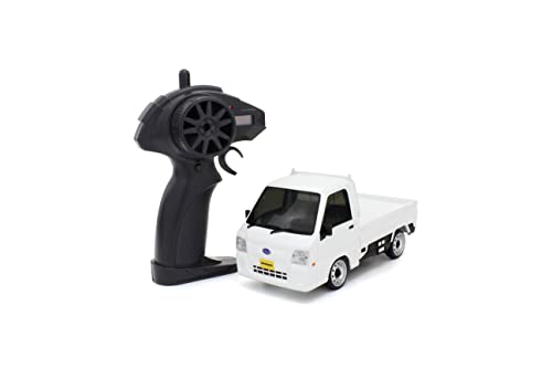 Kyosho Egg First Minute 1/28 Scale RC Light Truck Subaru Sambar (6th Generation) White 66607