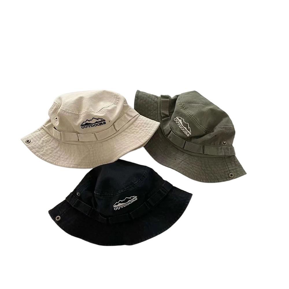 Big Brim Hiking Fisherman Hat Sun Protection Sun Protection Bucket Cap  Mountaineering