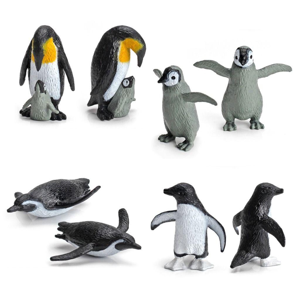 Animals Model Penguins Models Simulation South Pole Animals Penguin Action Figures  Collection