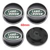 4 Pezzi 60mm Tappi Centrali Ruota Galleggiante Coprimozzo Per Land Rover Range Rover Discovery Evoque Sport Defender Velar Premium Pro XSS1