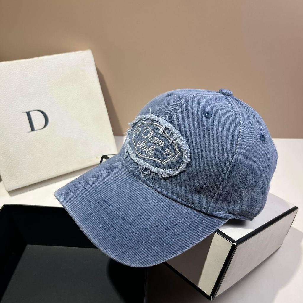 Guangzhou High Quality Big Head Circumference Baseball Cap Washed Polished Cotton Patch Letter Cap Tide