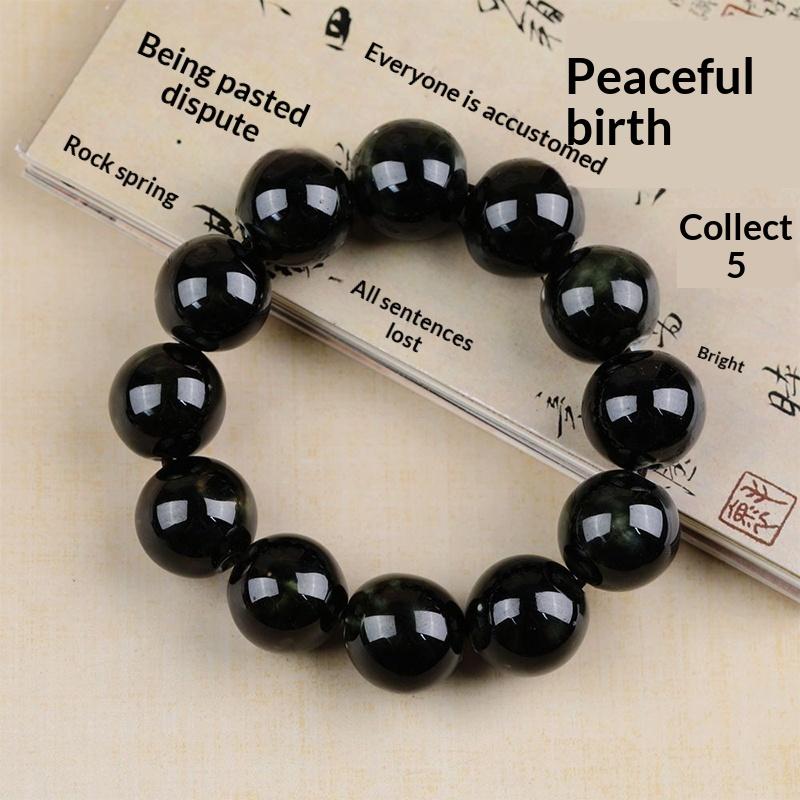Vintage Porzellan Keramik Perlen Strang Armband für Frauen Klassischer Eleganter Schmuck für Hochzeiten Tägliche Accessoires