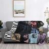 Cate Blanchett Characters Blanket Soft Warm Flannel Throw Blanket Bedding for Bed Living Room Picnic Travel Home Couch