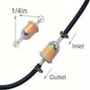 10/20pcs Big Fuel Filter for Motorcycles ATVs Small Engines Durable Plastic Shell Dense Pleated Paper Fuel Filters5