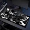 Dark Vibes Xl Gaming Mouse Pad Nonslip Rubber Base Stitched Edge Waterproof Desk Mat For Pc Laptop Gamer Office Computer Accessories C929563
