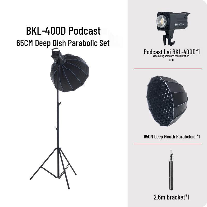 BKL300W Live Broadcast Fill & Beauty Soft Light for Photography