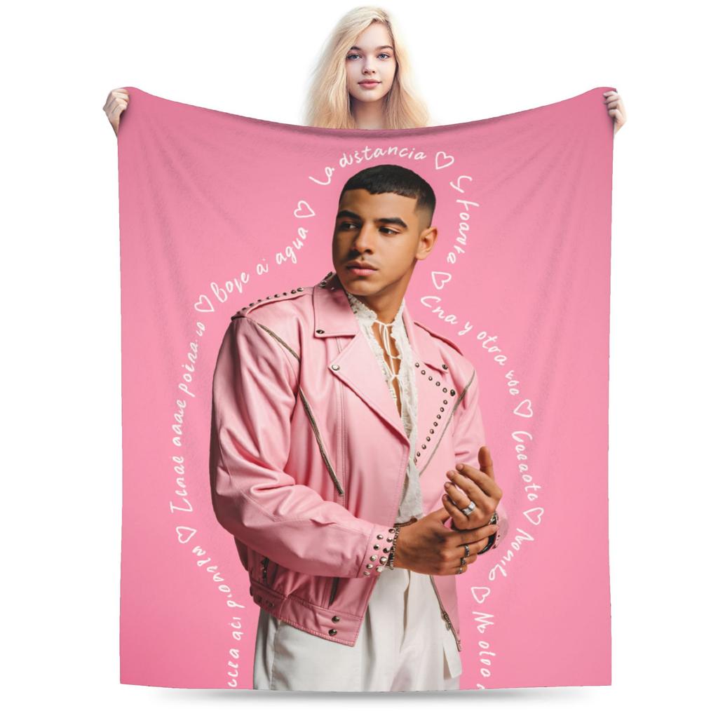 Manuel Medrano Blanket  Warm Soft Pattern Plush Throw Blanket For Girls Boys Living Room Flannel Bedspread Bed Cover