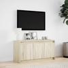 Vidaxl Szafka Pod Tv Z Led, Dąb Sonoma, 100X34X50 Cm