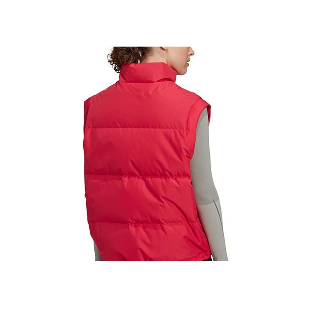 Adidas Down Vest Stand Collar Casual Sports Windproof Warm Down Vest Women Vests Red GP2919