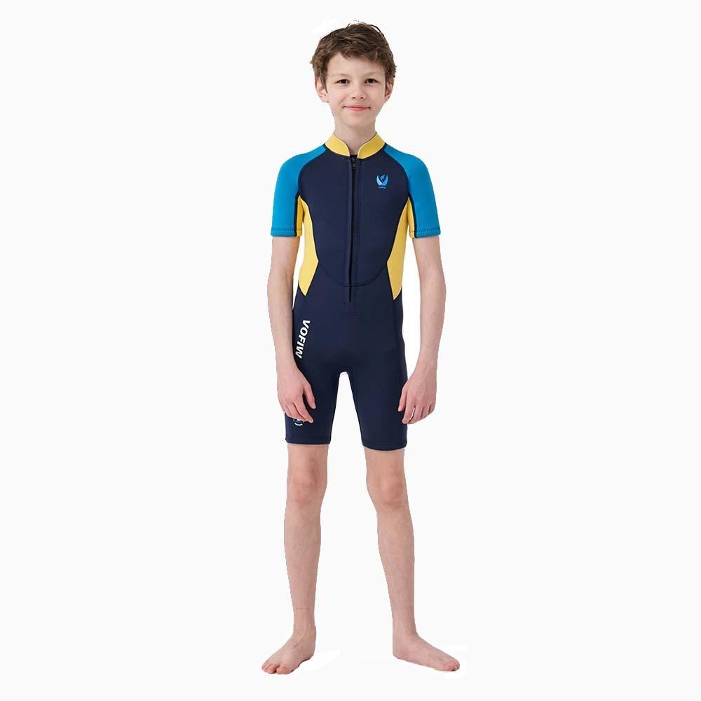 

Новый 3 мм мужской и женский короткий водолазный костюм теплый плавательный серфинг солнцезащитный костюм медуза 14 жёлтый