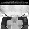 ATV Gloves Windproof & Waterproof Warm Gloves Snowmobile Handlebar Gloves with Touching-Friendly Phone Bag