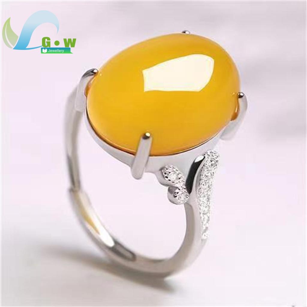 Rode Agaat Jade Ring Dames Opening Verstelbaar Eenvoudige Stijl Chalcedoon Sterling Zilveren Ring voor Moeder Dames Ringen Fijne Sieraden Cadeau