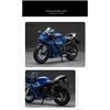 1/12 YAMAHA R1 Motorcycle Alloy Car Toys Metal Diecasts Motorcycles Model with Light and Sound Vehicle for Children Gifts M33