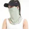 Women's UV Protection Ice Silk Neck Gaiter - Summer Ear-Hanging Face & Neck Guard for Outdoor Activities
