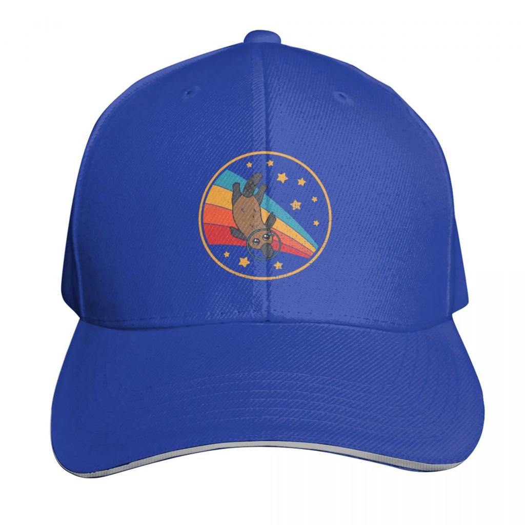 Cute Vintage Platypus Owner Retro Platypus In Space Baseball Cap Unisex Women Casual Summer Sport Sun Cap