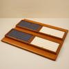 Stackable Flat Jewelry Tray Microfiber Valet Beads Storage Board Jewelry Display Props  Rings