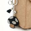 Luxury Mushroom Tassel Keychain Pendant