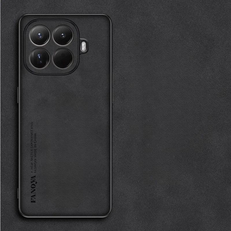 Case For Xiaomi 17T 17TPro Sheepskin Leather Shockproof Silicone Soft Frame Cover For Mi 17T Pro Phone Bumper Protection Shell