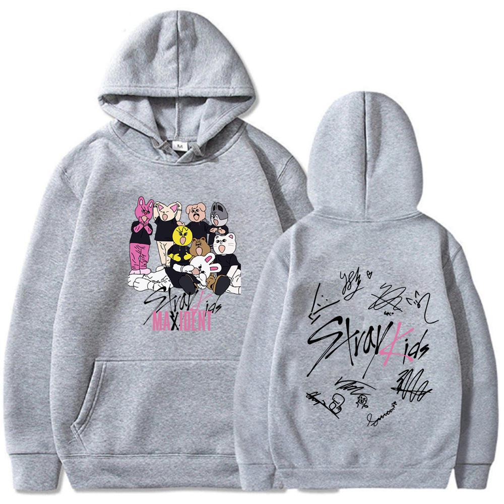 Stray Kids Women's Hip Hop Pullover Hoodie Jacket