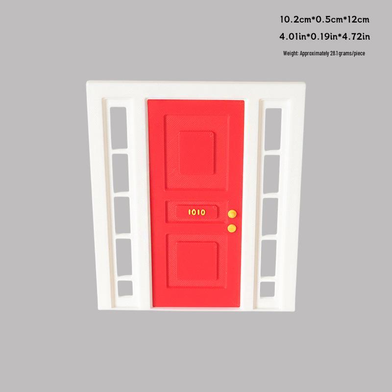 Miniature Handmade Dollhouse Doorway Decor Ornament
