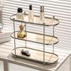 Bathroom Counter Organizer Shelf Cosmetic Storage for Bedroom 3 Layer