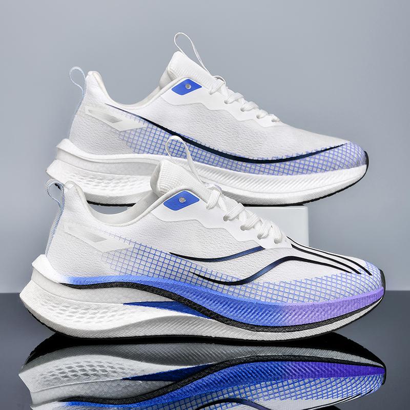 Men's Casual Sports Shoes High Quality Carbon Plate Sports Shoes for Lovers Comfortable Soft Sole Cushioned Sports Shoes for Men