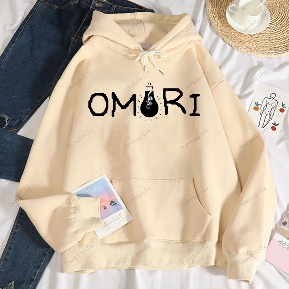 Cute Omori Hoodie Printed Sportswear Unique Style Popular Hot Selling Pullover Hip Hop Casual Classic Clothing Men Sportswear