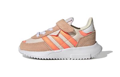 Originals Retropy F2 Abrasion Resistant Low Top Toddler Shoes Beige Yellow Infant And Toddler H03462