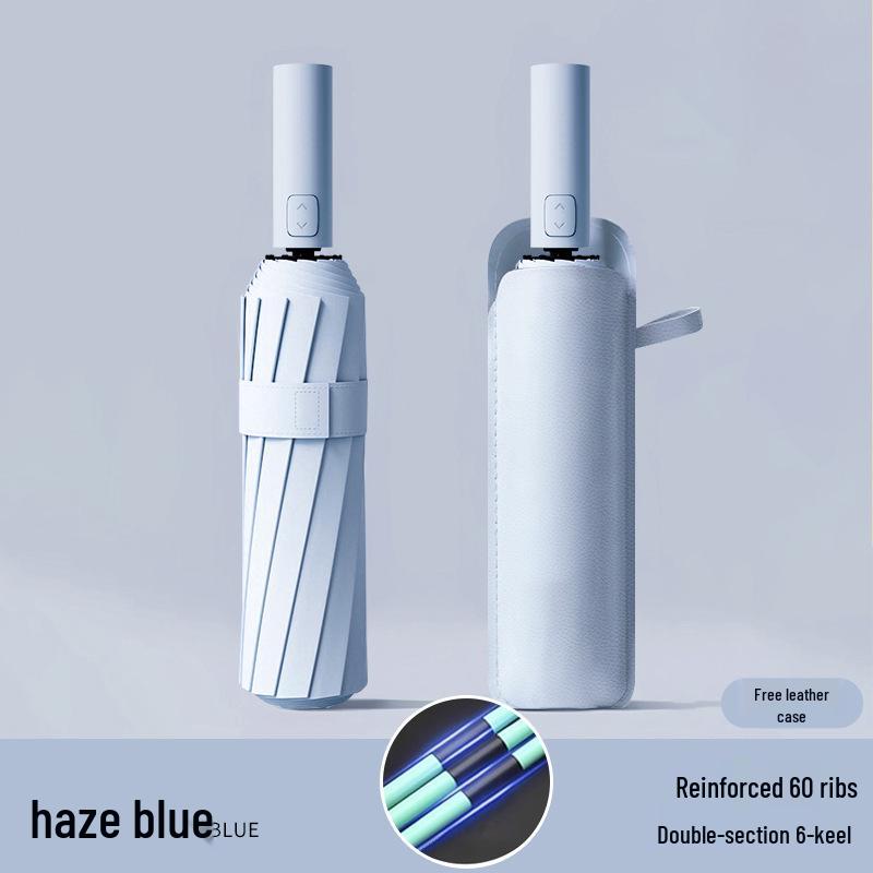 Automatyczny Duży Parasol Dwufunkcyjny: Ochrona przed UV, Osłona przeciwsłoneczna i Ochrona przed deszczem