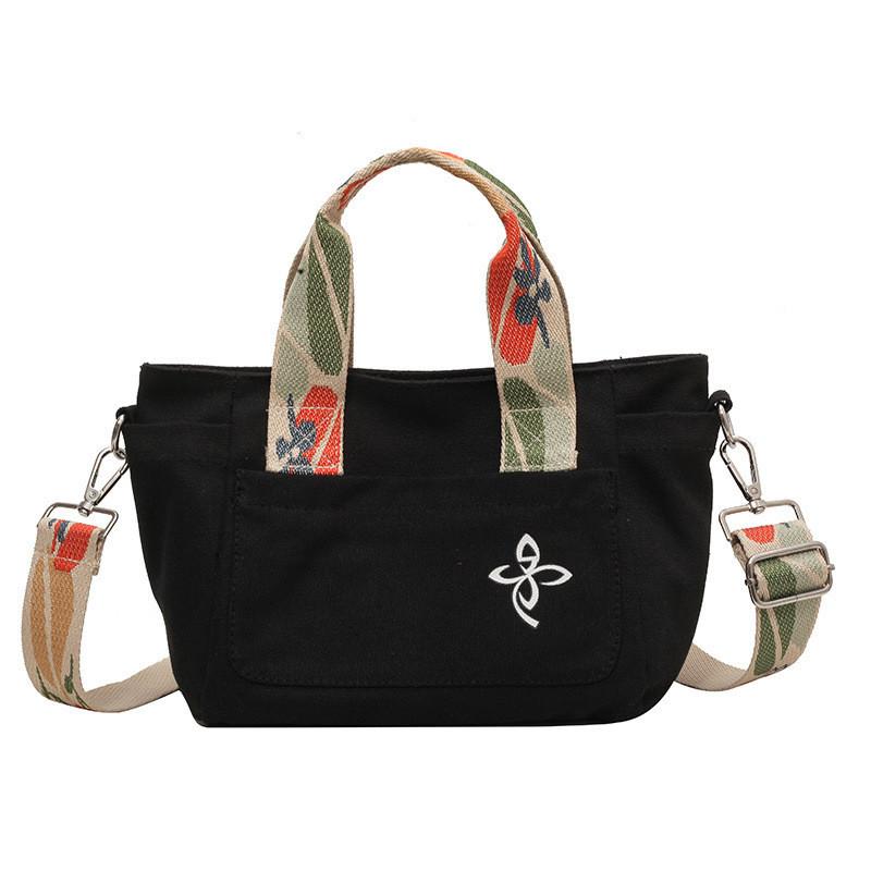 2024 New Korean Fashion Casual Handbag Women Street Trend Canvas Tote Bag