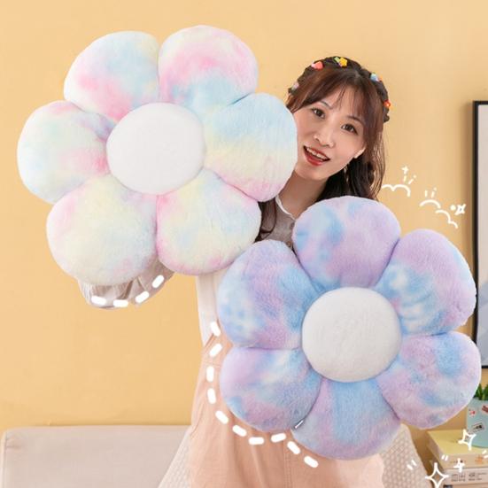 Kwiatowa poduszka do siedzenia Piękny kształt płatków Puszysta poduszka pod plecy Hip Ochronna Super miękkie krzesło biurowe Fotelik samochodowy Sofa Poduszka pośladków dla